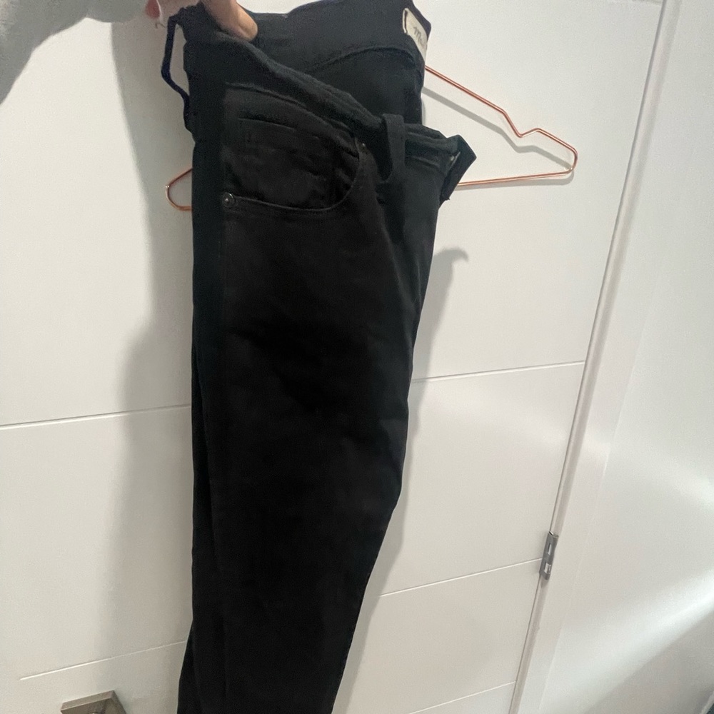 Madewell 9” High Riser Skinny Skinny 32 tall black jeans